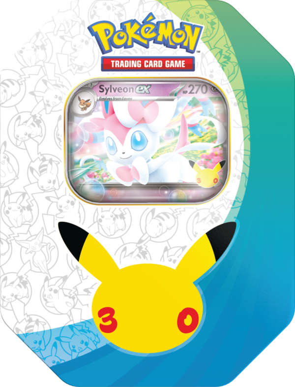 Pokémon TCG: 30th Celebration — Tin — Sylveon ex