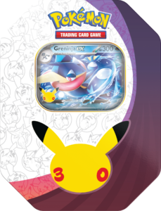 Pokémon TCG: 30th Celebration — Tin — Greninja ex