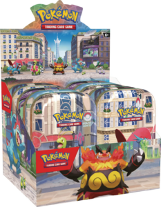 Pokémon TCG: Lumiose City — Mini Tin Display