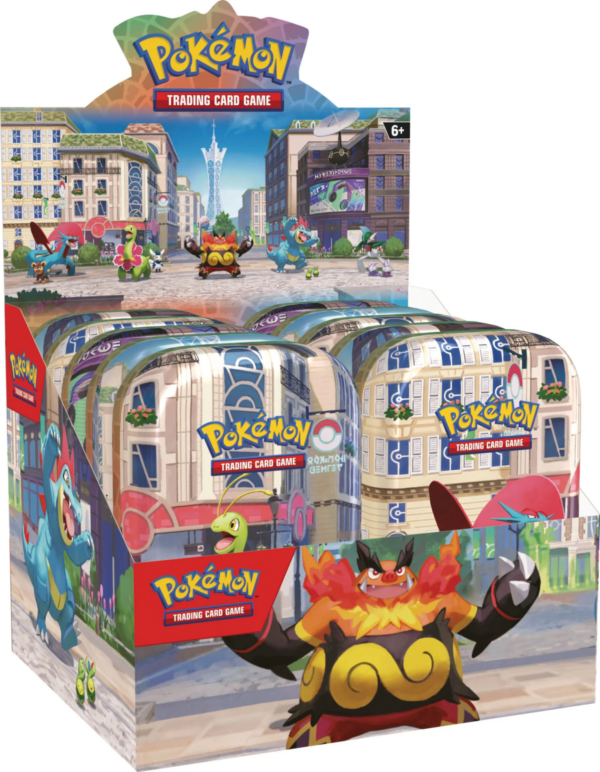 Pokémon TCG: Lumiose City — Mini Tin Display
