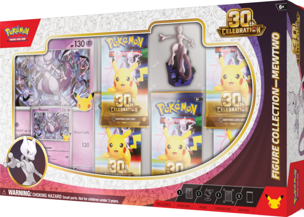 Pokémon TCG: 30th Celebration — Figure Collection — Mewtwo