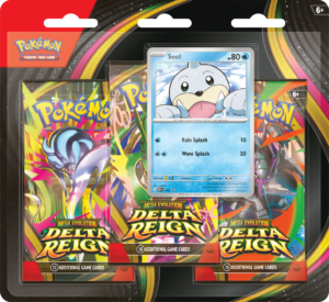 Pokémon TCG: Mega Evolution — Delta Reign — 3-Pack Blister